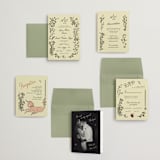 "Love Rests in a Garden" - Wedding Invitations in Oat by Helena Vitto - Invitation Suite