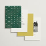 "Coastal Drift" - Wedding Invitations in Caribbean Citrus by Pixel and Hank - Back of Card Options