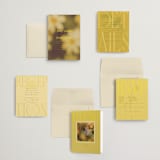 "Bloom" - Wedding Invitations in Caribbean Citrus by Morgan Kendall - Invitation Suite