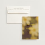 "Bloom" - Wedding Invitations in Caribbean Citrus by Morgan Kendall - Invitation with Envelope