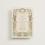 "Garden Heirloom" - Wedding Invitations in Garden by Elly - Front