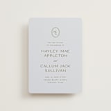 "callum" - Wedding Invitations in Lavender by Ellen Schlegelmilch - Front