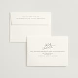 "Written with love" - Wedding Invitations in Noir Slate by Ana de Sousa - FREE Recipient Addressing