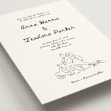 "Amore Mio" - Wedding Invitations in Nero by Helena Vitto - Detail