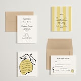 "Amore Mio" - Wedding Invitations in Nero by Helena Vitto - Invitation Suite