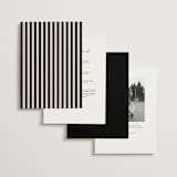 "Lovers" - Wedding Invitations in Shadow by Pixel and Hank - Back of Card Options