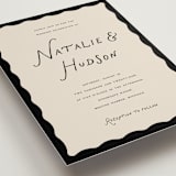 "Lovers" - Wedding Invitations in Shadow by Pixel and Hank - Detail