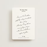 "Hotel" - Wedding Invitations in Ivory by Studio Suku - Front