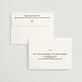 "Hotel" - Wedding Invitations in Ivory by Studio Suku - FREE Recipient Addressing