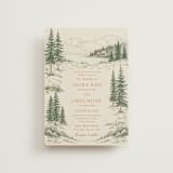 "Whispering Pines" - Wedding Invitations in Forest by Elly - Front
