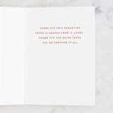 "Appreciation Scale" - Single Greeting Cards in Carrot by Robert and Stella - Interior