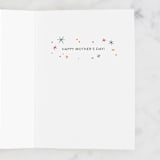 "You're Pretty Much The Coolest Mom Ever" - Single Greeting Cards in Blush by Jess Gunderson - Interior