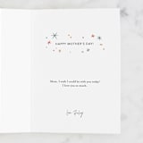 "You're Pretty Much The Coolest Mom Ever" - Single Greeting Cards in Blush by Jess Gunderson - Customizable Interior Example