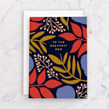 "Floral Frame" - Single Greeting Cards in Colorful by Genna Blackburn - Front