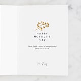 "Floral Frame" - Single Greeting Cards in Colorful by Genna Blackburn - Customizable Interior Example