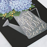 "Hydrangea Bouquet" - Single Greeting Cards in Hydrange by Shannon Chen of Four Wet Feet Studio - Close-Up