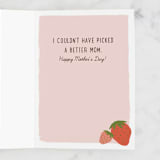 "berry sweet mama" - Single Greeting Cards in Berry by Karidy Walker - Interior