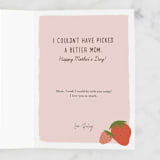 "berry sweet mama" - Single Greeting Cards in Berry by Karidy Walker - Customizable Interior Example