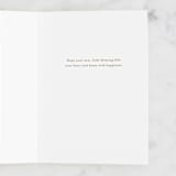 "First Mother's Day Swan" - Single Greeting Cards in Dusty Rose by Tati Abaurre - Interior