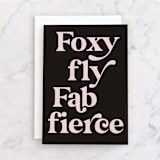 "So Fresh" - Single Greeting Cards in Carnation by Kristen Marie - Front