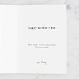 "Social Media Post" - Single Greeting Cards in Marigold by Maria Alou - Customizable Interior Example