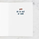 "Purrfect Cat Mom" - Single Greeting Cards in Ocean by Ashley Presutti Beasley - Interior
