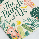 "Love you bunches" - Single Greeting Cards in Jungle by Gina Grittner - Close-Up