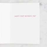 "I See You Mama You Got This" - Single Greeting Cards in Blush by Erika Firm - Interior