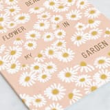"Most Beautiful Flower" - Single Greeting Cards in Petal by Pati Cascino - Close-Up