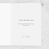 "Adventure Blooms" - Single Greeting Cards in Rose Quartz by Griffinbell Paper Co. - Customizable Interior Example