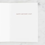"bold mother" - Single Greeting Cards in Rust by Ellen Schlegelmilch - Interior