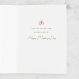 "Everything Everyday" - Single Greeting Cards in Leaf by Angela Garrick - Interior
