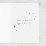 "extraordinaire" - Single Greeting Cards in Dusk by Rebecca Durflinger - Interior
