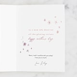 "extraordinaire" - Single Greeting Cards in Dusk by Rebecca Durflinger - Customizable Interior Example