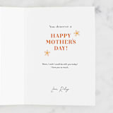 "Great Genes" - Single Greeting Cards in Denim by Itsy Belle Studio - Customizable Interior Example