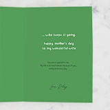 "it's you" - Single Greeting Cards in Rainbow by letterfix - Customizable Interior Example