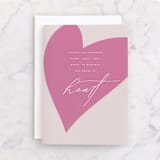 "mother and daughter" - Single Greeting Cards in Candy by Benita Crandall - Front