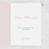 "mother and daughter" - Single Greeting Cards in Candy by Benita Crandall - Customizable Interior Example