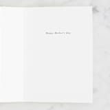 "My Friend" - Single Greeting Cards in Silk by Baumbirdy - Interior