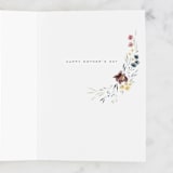 "Serenade" - Single Greeting Cards in Periwinkle by Nicoletta Savod - Interior