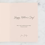 "Splendid" - Single Greeting Cards in Carnation by Hannah Williams - Customizable Interior Example