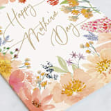 "Sunny Border" - Single Greeting Cards in Flowers by Erika Firm - Close-Up