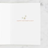 "Sweet As Strawberry" - Single Greeting Cards in Blush by Vera Lim - Interior
