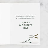 "Topiary Turns" - Single Greeting Cards in Grass by Dawn Pope - Interior