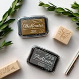 "Delicata Rose Gold Ink Pad" - Ink Pads in natural by Paper Sushi