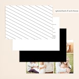 "Sienna" - Wedding Invitations in Sugar by Jessica Williams - Back of Card