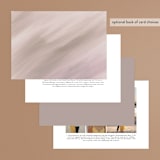 "hazelnut" - Wedding Invitations in Fawn by chocomocacino - Back of Card