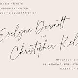 "hazelnut" - Wedding Invitations in Fawn by chocomocacino - Close-Up