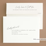 "hazelnut" - Wedding Invitations in Fawn by chocomocacino - FREE Recipient Addressing