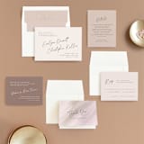 "hazelnut" - Wedding Invitations in Fawn by chocomocacino - Invitation Suite